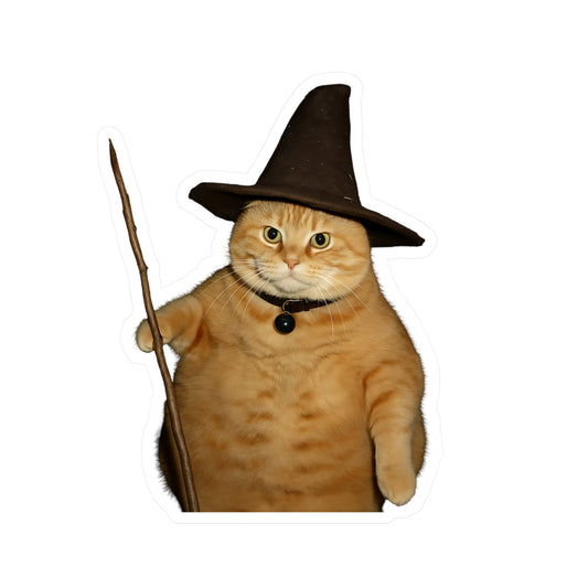 Katinas Burtininkas Lipdukas